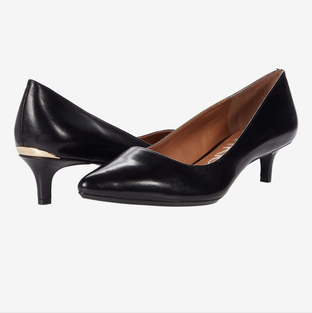 NWT Calvin Klein Gabriana Black Pump size 11